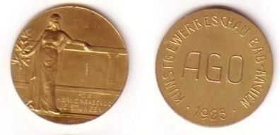 Medaille AGO Kunstgewerbeschau Bad Aachen 1925