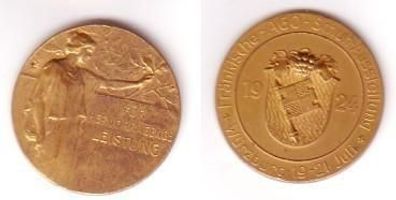 Medaille Fränkische AGO Schuhausstellung Würzburg 1924