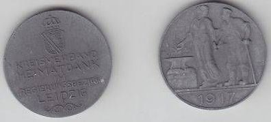 Leipzig Zinkmedaille 1917 Kreisverband Heimatdank