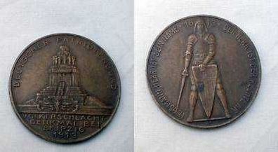 seltene Medaille Völkerschlacht Denkmal b. Leipzig 1913