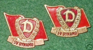 2 DDR Ehrennadeln Sportvereinigung Dynamo Gold, Bronze