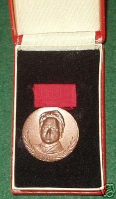 DDR Fritz Heckert Medaille in Bronze im Etui