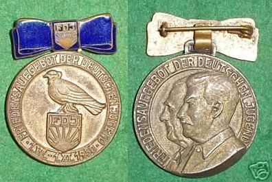 DDR Medaille Friedensaufgebot der deutschen Jugend 1950