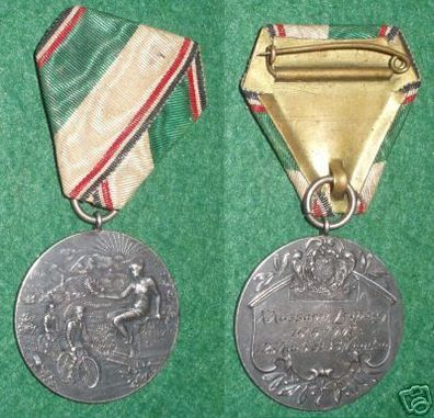 altes Medaille DRB Gau Fahrradrennen Leipzig 1907