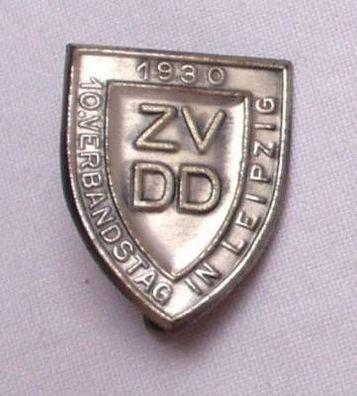 altes Abzeichen 10. Verbandstag ZVDD in Leipzig 1930