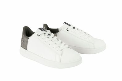 PIKEUR PAULI SELEC. Damen Sneaker/ Boots white/ sage green metallic Selection 2022