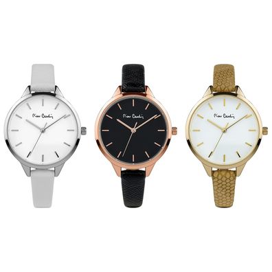 Pierre Cardin Geschenk Set Uhr 3 Modelle PCX7967L364 Armbanduhr Watch Farbe