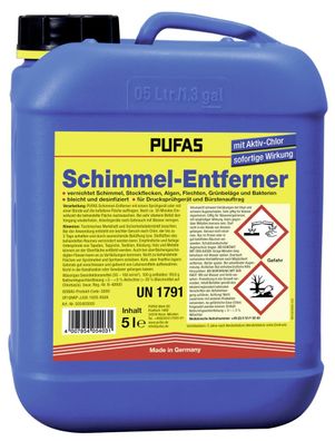 Pufas Schimmel-Entferner Aktiv-Chlor CL 5 Liter