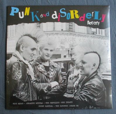 Punk and Disorderly - Riot City Vinyl LP Sampler
