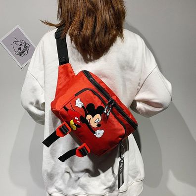 Disney Mickey Mouse Brusttasche und, großes Fassungsvermögen, Gürteltasche,