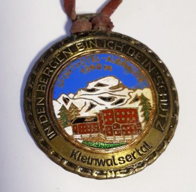 Anhänger Medaille ULLR Sporthotel Auenhütte 1340 m Kleinwalsertal