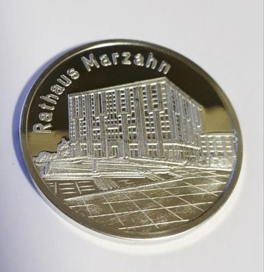 Medaille Rathaus Marzahn 20 Jahre Bezirk Marzahn 1979-1999