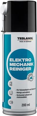 Teslanol Elektro-Mechanik-Reiniger, 200 ml - zur präzisen Reinigung