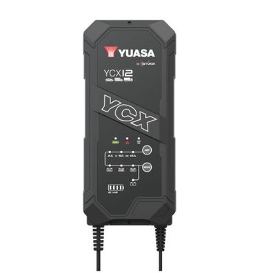YCX12 12V 12A Yuasa Smart Charger Blei-Säure -EFB-AGM-Gel- und Lithium-Batterien