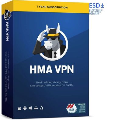 Hide My Ass HMA Pro VPN|1 Nutzer|unlimited Geräte und Traffic|eMail|ESD