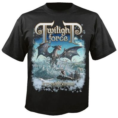 Twilight Force - At the Heart of Wintervale T-Shirt Neu-New