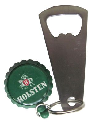 Holsten Brauerei - Flaschenöffner mit Gürtelclip & Zugband