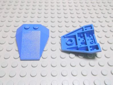 Lego 2 Keile 4x4 blau Positiv Cockpit 6069 Set 6536