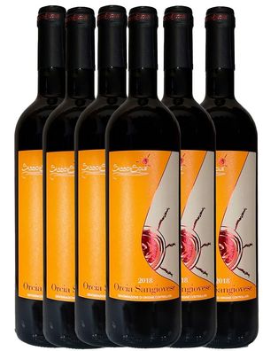 Sasso di Sole, Orcia Sangiovese, DOC, 2021, Toskana, 6 Flaschen