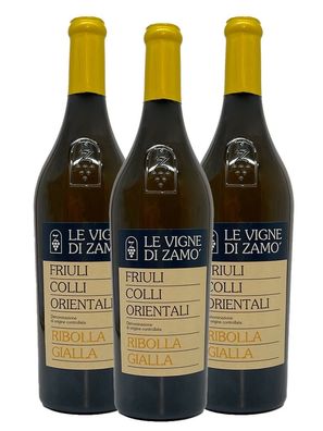 Le Vigne di Zamò, Friuli Colli Orientali Ribolla Gialla, DOC, 3 Flasche