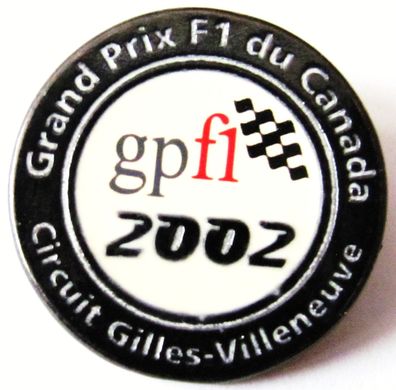 Grand Prix F1 du Canada - gpf1 2002 - Pin 24 mm