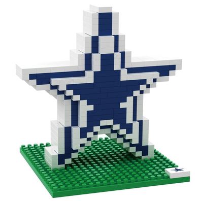 NFL Dallas Cowboys 3D BRXLZ Puzzle Logo Set Football