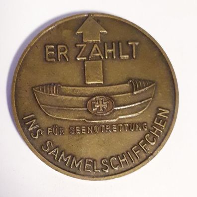 Medaille Seenotrettung Deutsche Gesellschaft zur Rettung Schiffbrüchiger