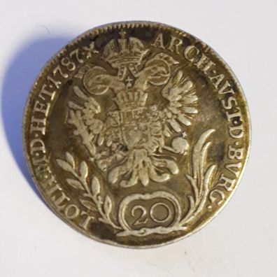 Münze Österreich 20 Kreuzer 1786