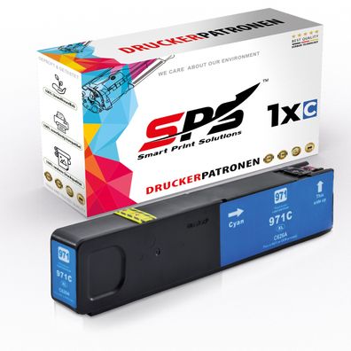 1x Kompatibel für HP Officejet Pro X451DN Druckerpatronen 971XL CN626AE Cyan