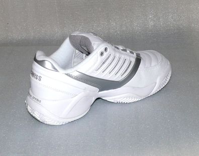 K-Swiss Surpass 9160155 Damen Schuhe Freizeit Sneakers Lauf Boots Weiß Silber 41