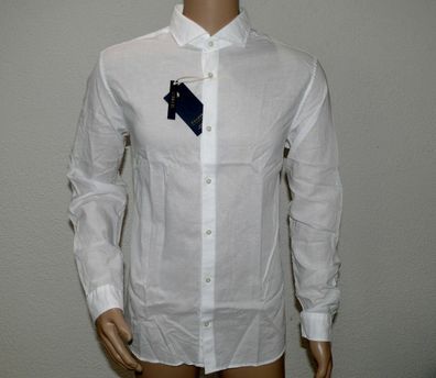 Jack & Jones 12105289 JJP LYNN Noos Herren Hemd Shirt Langarm Slim Fit XL Weiß