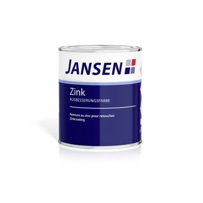 Jansen Zinkausbesserungsfarbe 0,25 Liter silber