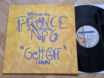 Prince and The New Power Generation - Gett Off 12'' Vinyl Maxi Europe