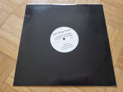 Pet Shop Boys - I Wouldn't Normally Do This Kind Of Thing 12'' Vinyl PROMO UK