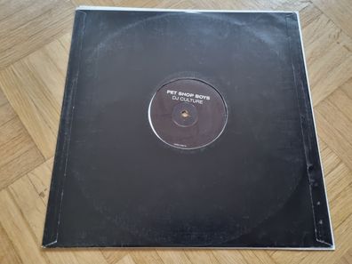 Pet Shop Boys - DJ Culture 12'' Vinyl Maxi UK PROMO