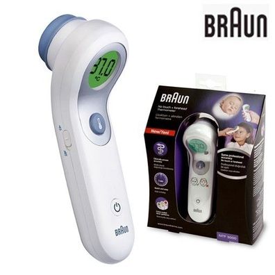 Braun No touch + forehead Thermometer - schnurlos NTF3000