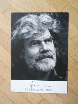 Bergsteiger Legende Reinhold Messner - Autogramm!!