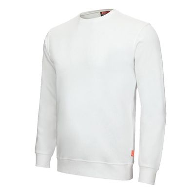 NITRAS MOTION TEX LIGHT Pullover | Gr. XS - 6XL | Arbeitspullover | weiß