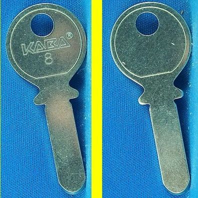 Schlüsselrohling KABA 8 für Profilzylinder