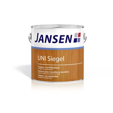 Jansen Uni Siegel hochglänzend 0,75 Liter farblos