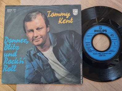 Tommy Kent - Donner, Blitz und Rock 'n' Roll 7'' Vinyl Germany