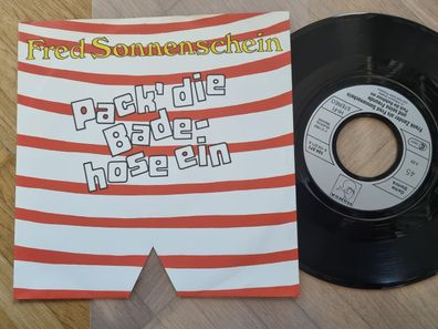 Fred Sonnenschein/ Frank Zander - Pack die Badehose ein 7'' Vinyl Germany