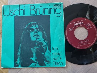Uschi Brüning - Ich steig' auf's Dach 7'' Vinyl Amiga