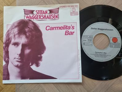 Stefan Waggershausen - Carmelita's Bar 7'' Vinyl Germany PROMO