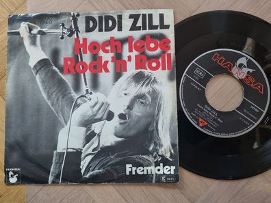 Didi Zill - Hoch lebe Rock 'n' Roll 7'' Vinyl Germany