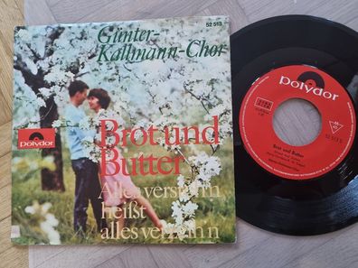 Günter-Kallmann-Chor - Brot und Butter 7'' Vinyl Germany/ CV The Newbeats