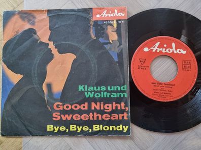 Klaus und Wolfram - Good Night, Sweetheart 7'' Vinyl Germany