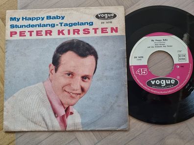 Peter Kirsten - My happy Baby 7'' Vinyl Germany