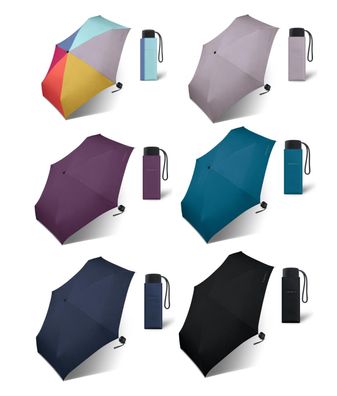Esprit Regenschirm Mini Petito Taschenschirm - Farbe: Black