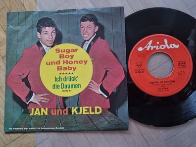 Jan und Kjeld - Sugar Boy und Honey Baby 7'' Vinyl Germany